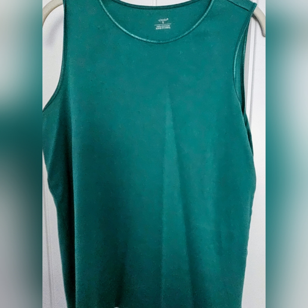 2 Christopher & Banks sleeveless shells  size X